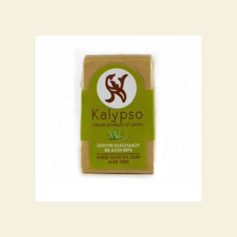Săpun Natural Ulei de Măsline și Aloe Vera | Artizanal Grecesc