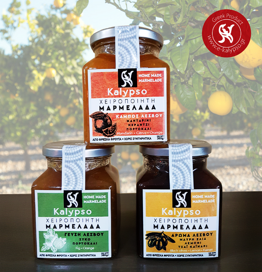 Natural Marmelade - Orange, Citrus, Mandarin (Lesvos Citrus Fields)-1