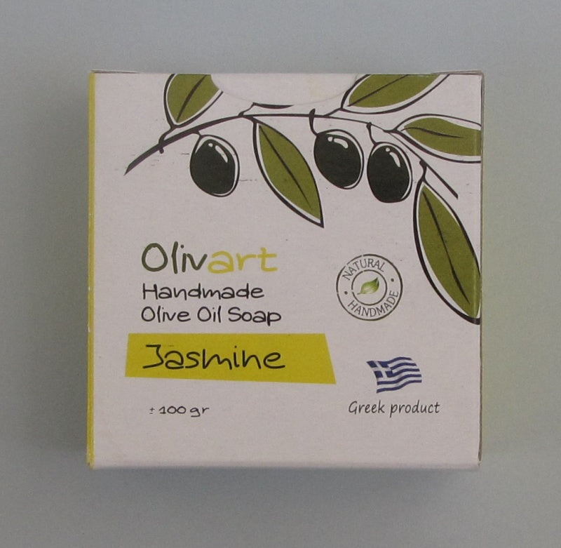 OLIVART Natural olive oil soap-Jasmine-0