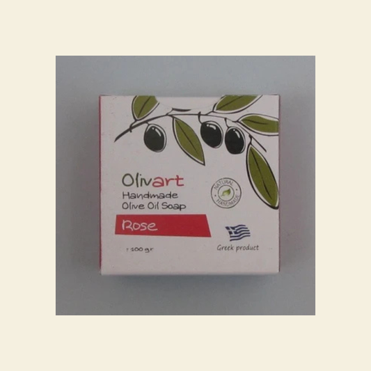 Săpun Natural OLIVART Ulei de Măsline și Trandafir | Premium
