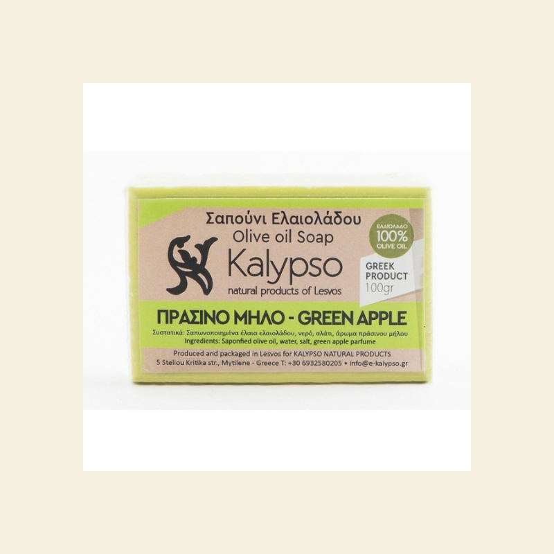 Săpun Natural Ulei de Măsline și Măr Verde | Artizanal