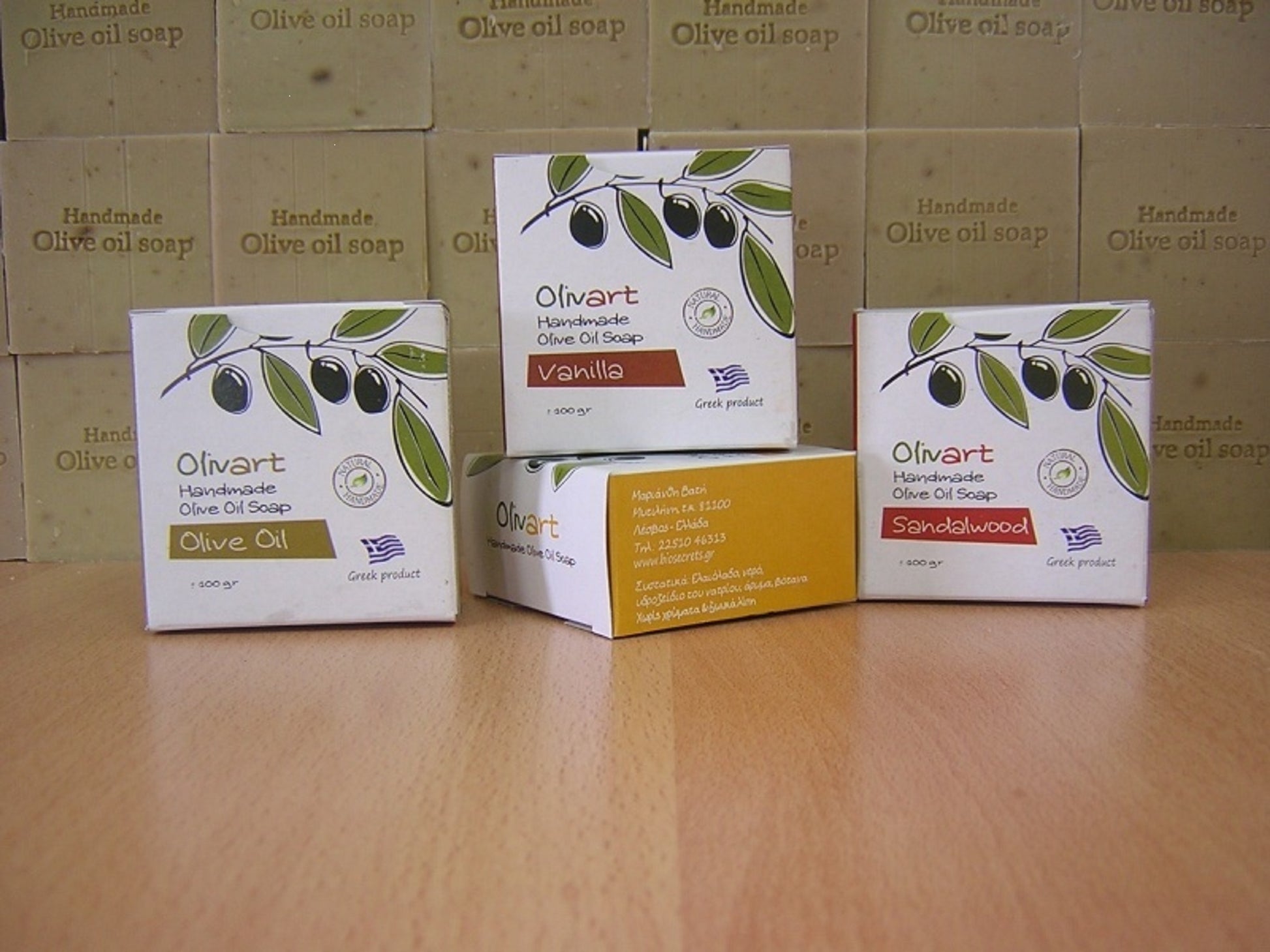 OLIVART Natural olive oil soap-Jasmine-2