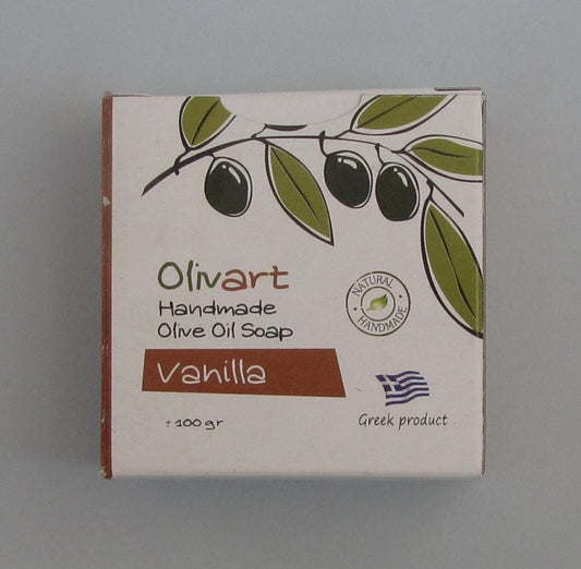 OLIVART Natural olive oil soap-Vanilla-0